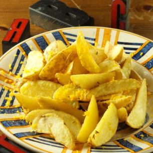 Spicy potato fried mimollet style