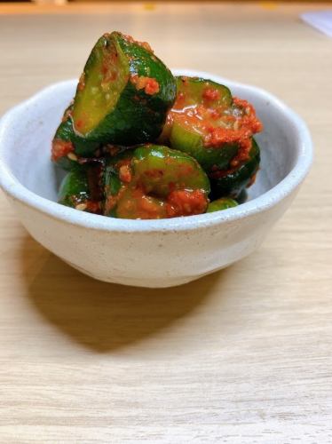 Cucumber kimchi