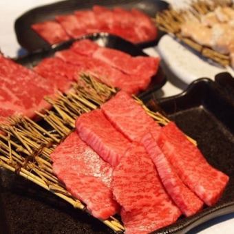 【３～４人前】特上牛焼肉の盛り合わせ11000円(税込)