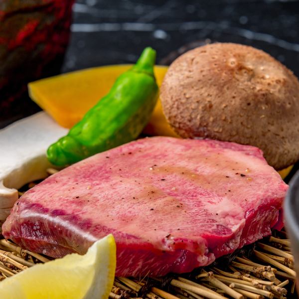 [A dish you should definitely try] Japanese black beef tongue steak