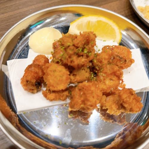 Deep-fried octopus