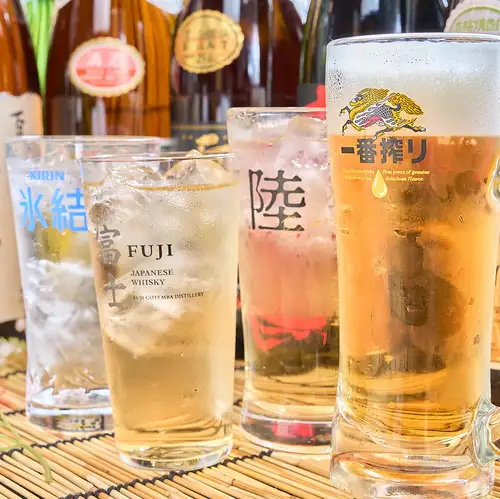 充実の飲み放題♪