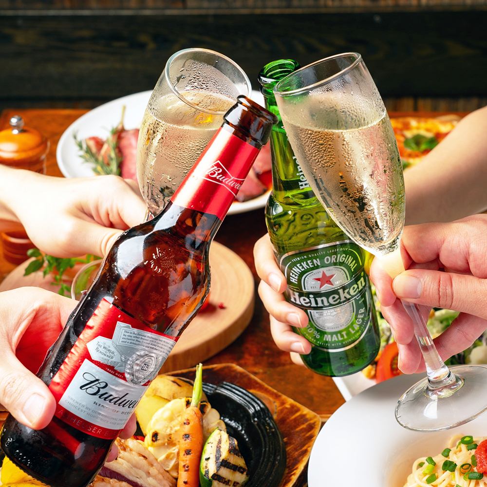 コースじゃなくても飲み放題◎2H飲み放題1000円台～各種ご用意！