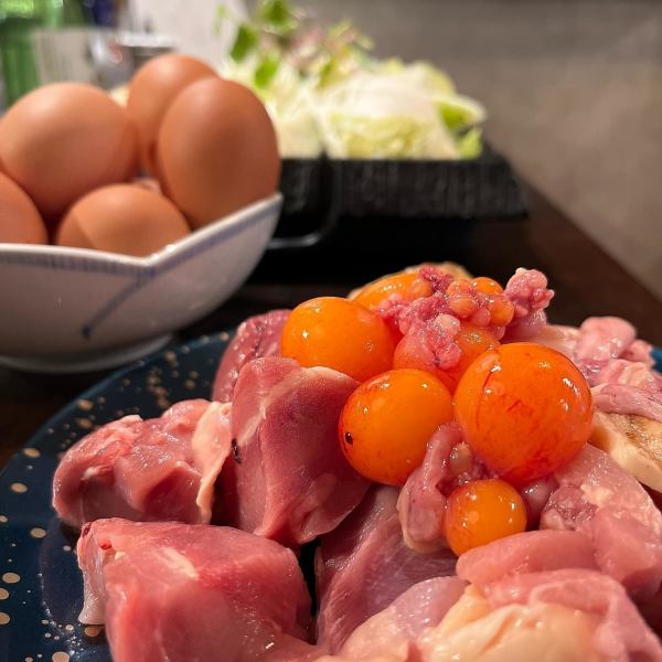 Chicken-sukiyaki course for groups from 8 people♪ Reserve the 3rd floor tatami room as a reservation bonus!Mochiro on weekdays, 3 hours on weekends and holidays!