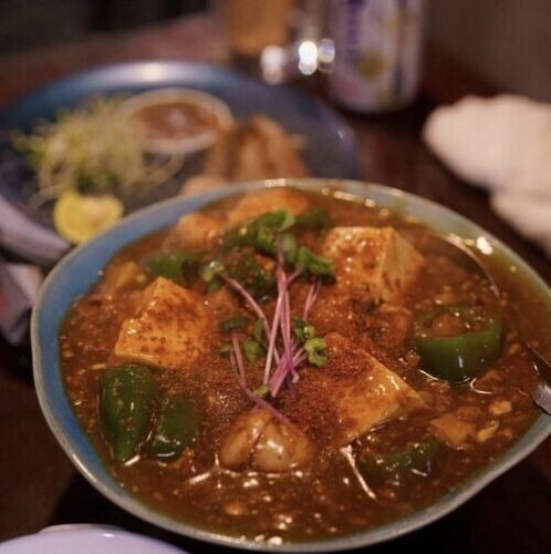 Mapo eggplant with white roe