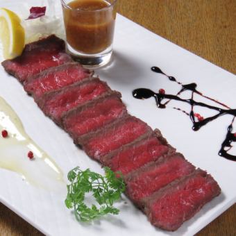 北海道牛肉烤牛肉辣根醬
