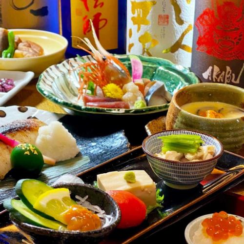 《Japanese Soul Yosai》Creative Japanese food that incorporates Western colors based on Japanese style.