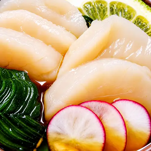生扇貝醋