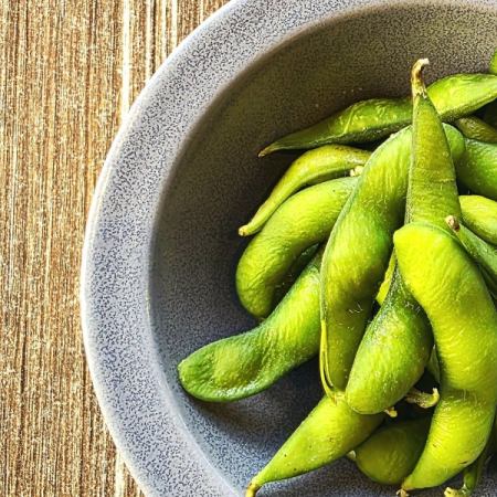 塩茹で枝豆