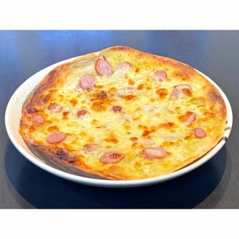 Wasabi mayo pizza