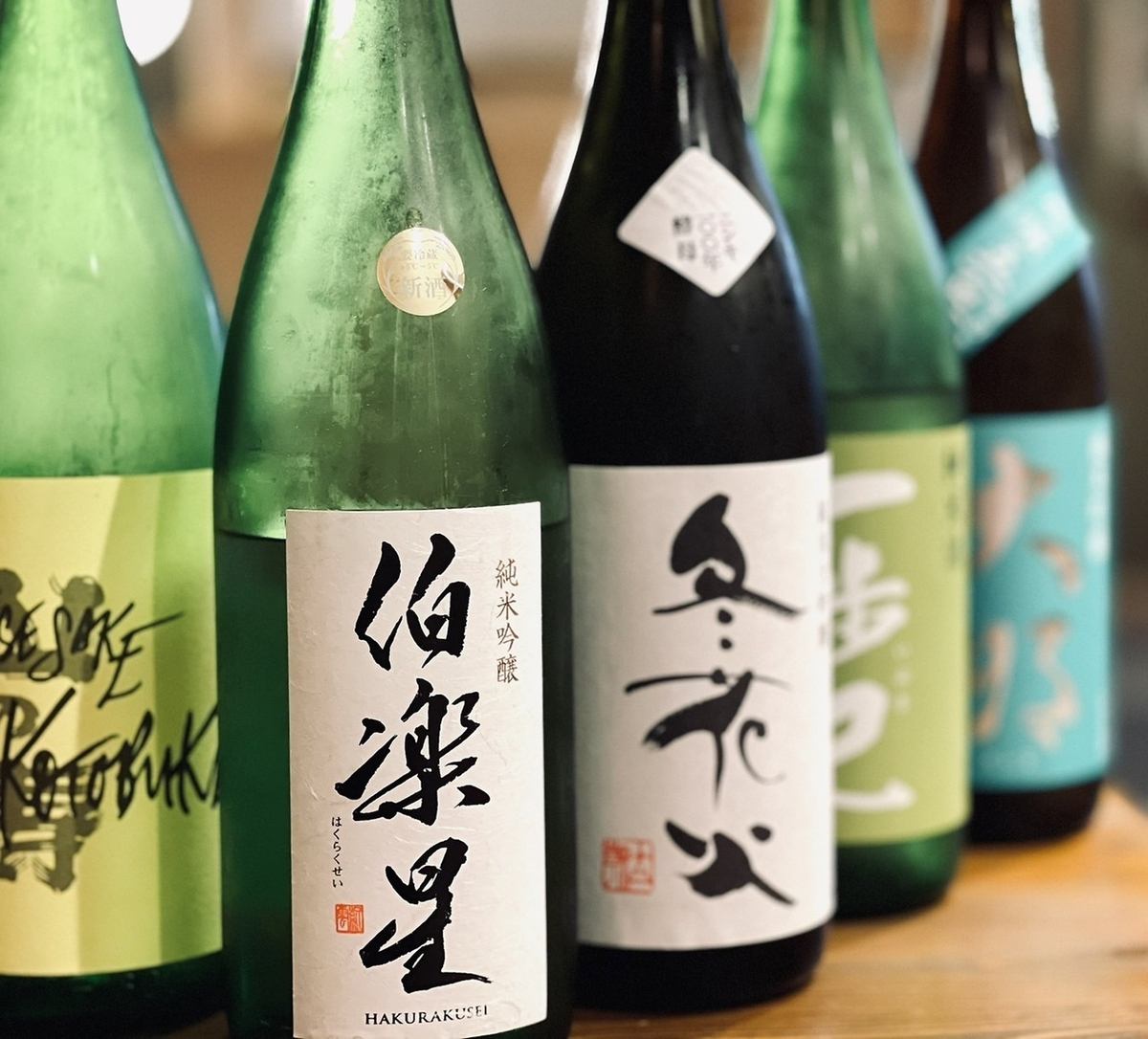 店長が選び抜いた厳選銘酒をご賞味あれ
