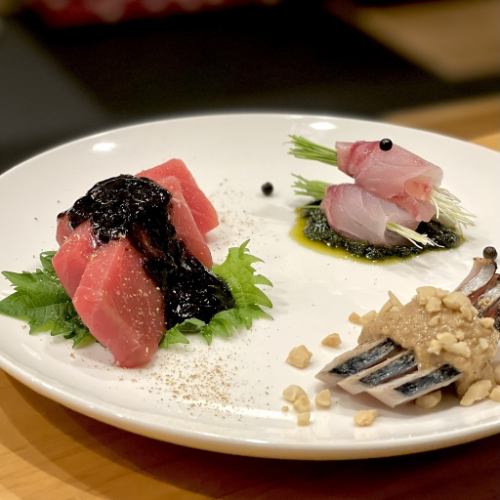 鮮魚と口福流の酒肴