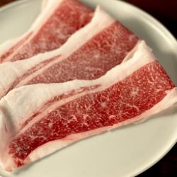 白老牛ブリスケ　すき焼き風