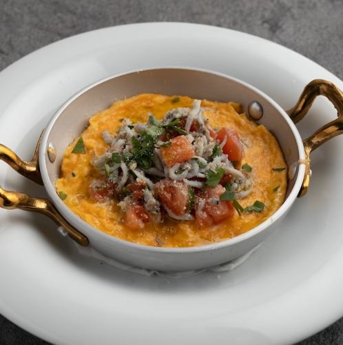 しらすとフレッシュトマトのフリッタータ