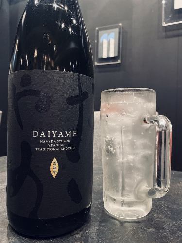 おすすめ芋焼酎　DAIYAME(だいやめ)