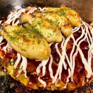 牡蠣お好み焼き