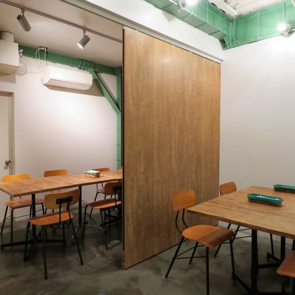 ≪Private room OK!≫You can create a completely private space by placing a partition!It is possible to reserve it for a small number of people, so please contact us first!