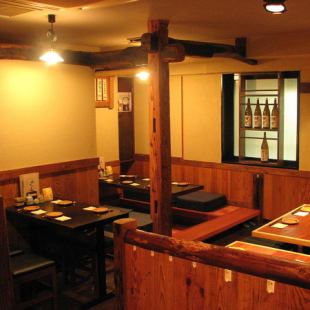 半個室の6名様掘りごたつのお席です！