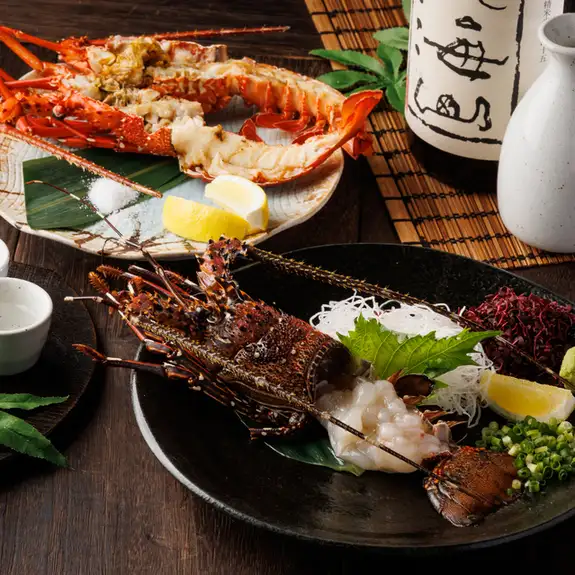 【３H飲放】自慢の直送鮮魚や大海老に加え、拘り地鶏料理もご堪能♪『若葉』全7品4830円⇒4000円