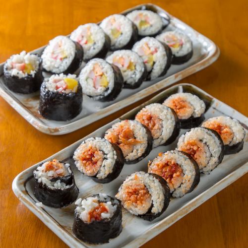 定番の人気韓国料理【キンパ】◎