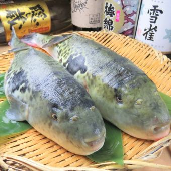 【올해도 왔습니다!】 2 시간 음료 무제한 포함 ☆ 호화 복어 삼매 ☆ 냄비 요리 포함 총 6 품 한정 7000 엔 → 6000 엔