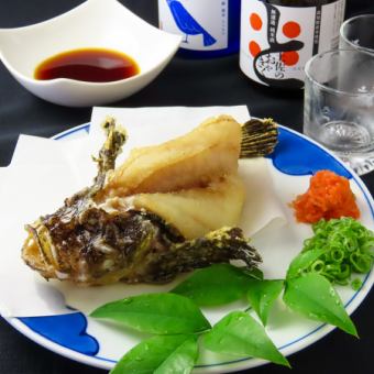 オコゼの唐揚げ