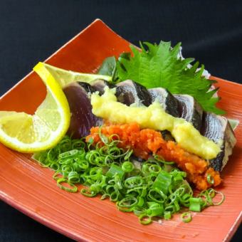 カツオのタタキ