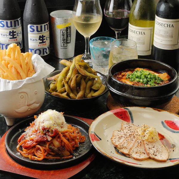 《各種宴会にオススメ》カドベヤフード付きプランは4種類！完全貸切2時間4,400円(税込)からご用意♪