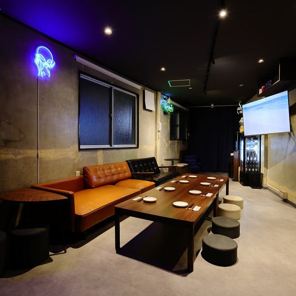 《大型モニター＆パーティー設備多数♪》◆大型モニターや各種パーティー設備多数完備！◆お集りや貸切にも対応しておりますので、幹事様も安心してご利用いただけます。