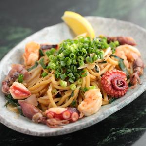 海鮮オイスター焼きそば