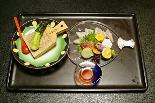 Four season cuisine · Fugu food