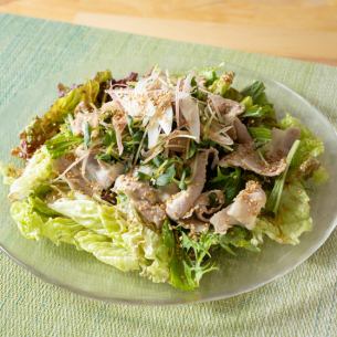 豆腐とささみの金胡麻サラダ