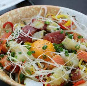 いくらと本鮪のちらし寿司