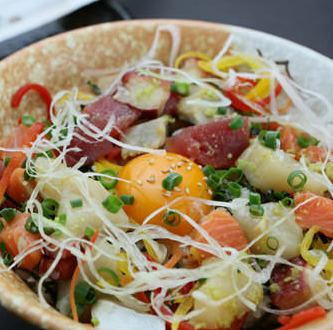 いくらと本鮪のちらし寿司