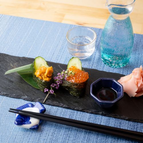 ウニいくら軍艦