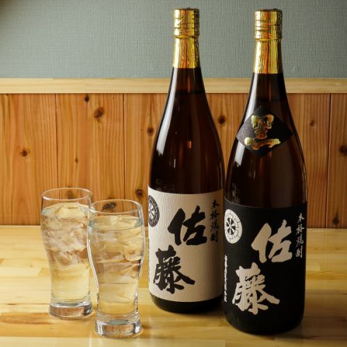 人気の焼酎もご用意♪