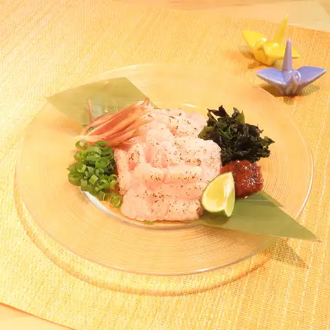 旬の魚【鱧】をふんだんに使ったコース8000円⇒6500円(税込)