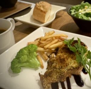 阿波尾鶏の香草焼きセット