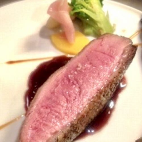 合鴨のロースト・オレンジ風味