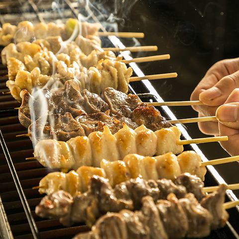 [酒会的标准☆烤鸡肉串拼盘♪等等]★看看吧!!超值和超级美味每天都在进化☆