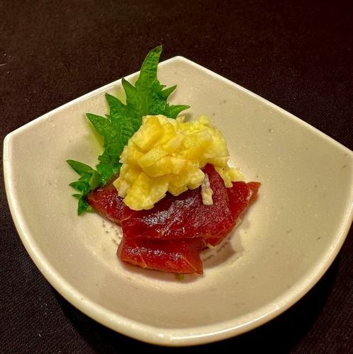マグロの山かけ