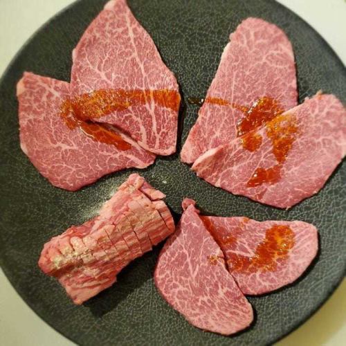ヒレ4種盛り