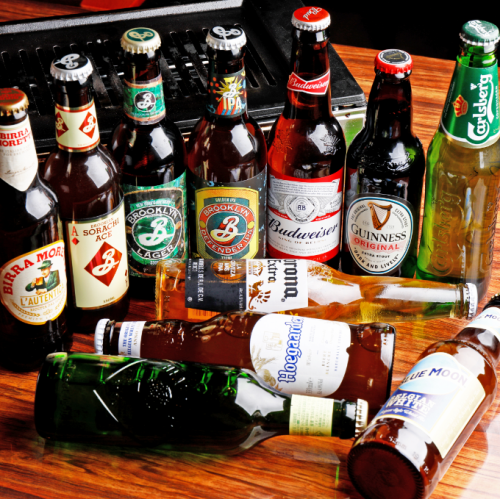 啤酒愛好者必看！本店提供10多種海外啤酒。