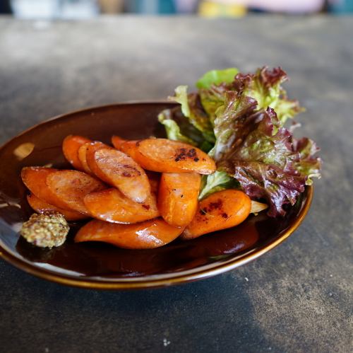 ポチギソーセージのソテー