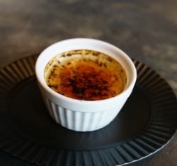 さんぴん茶のブリュレアイス