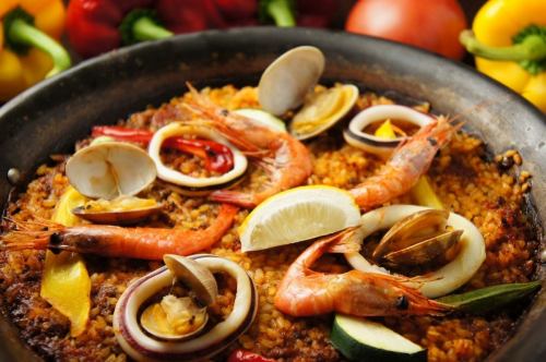 海鲜饭,海鲜种类丰富