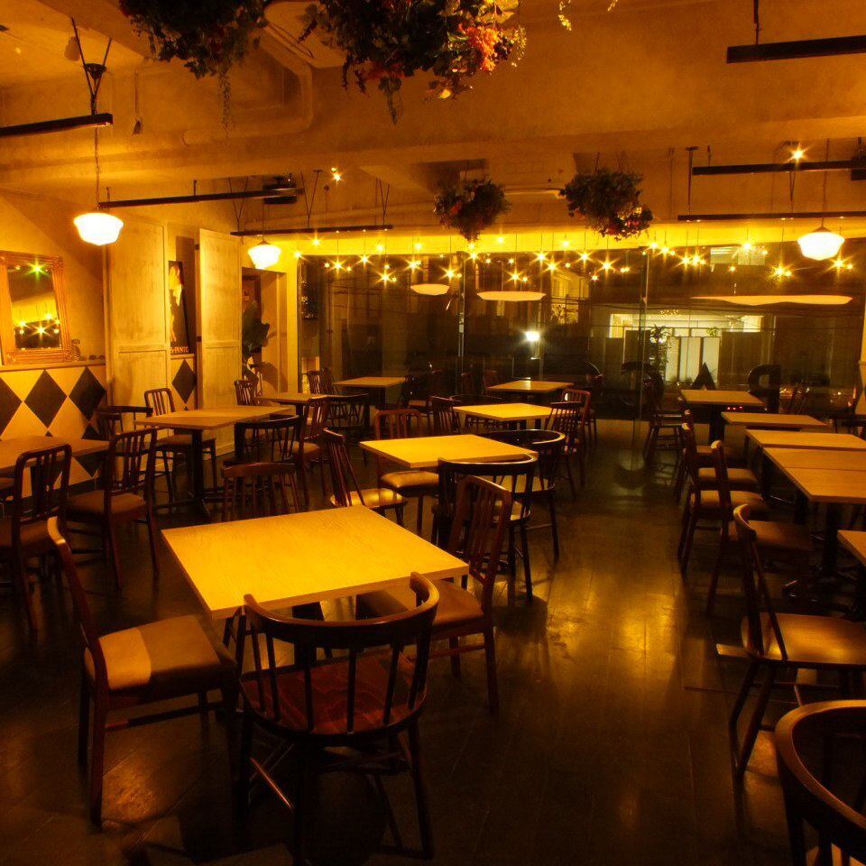 20名様～最大100名様まで貸切OK！結婚式二次会も！