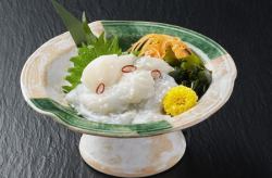 いかの塩麹漬け/まぐろのお造り/サーモンのお造り