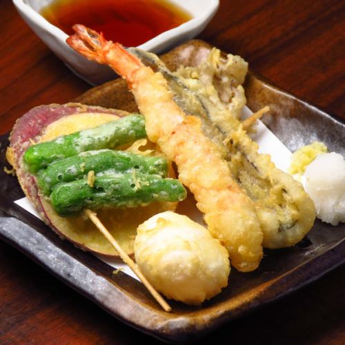 [Popular] 6 pieces of upper tempura