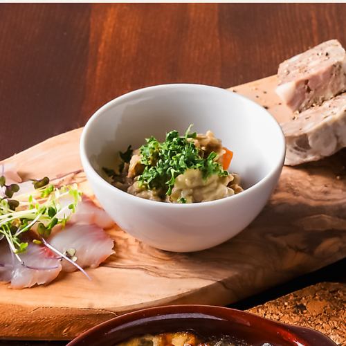 本日の前菜3種盛り